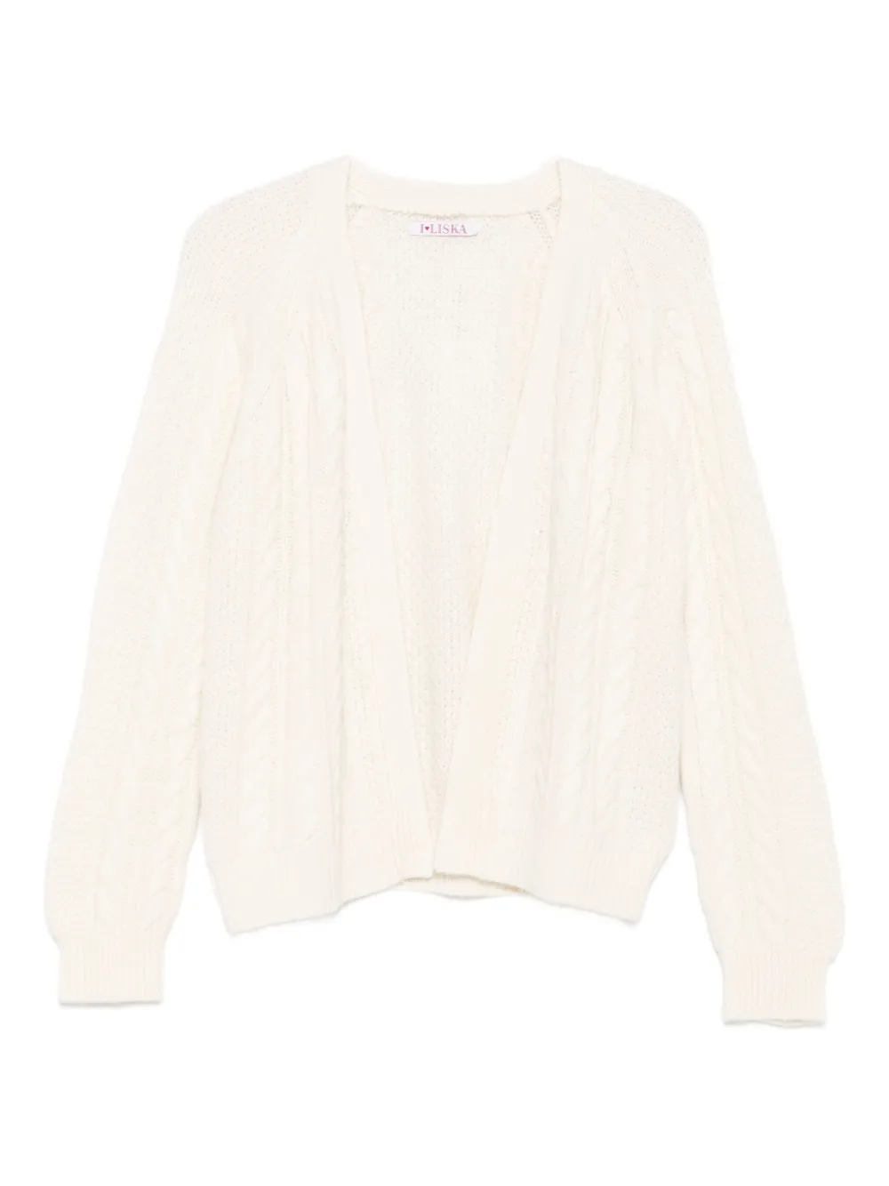 

Кардиган фактурной вязки Liska, белый
