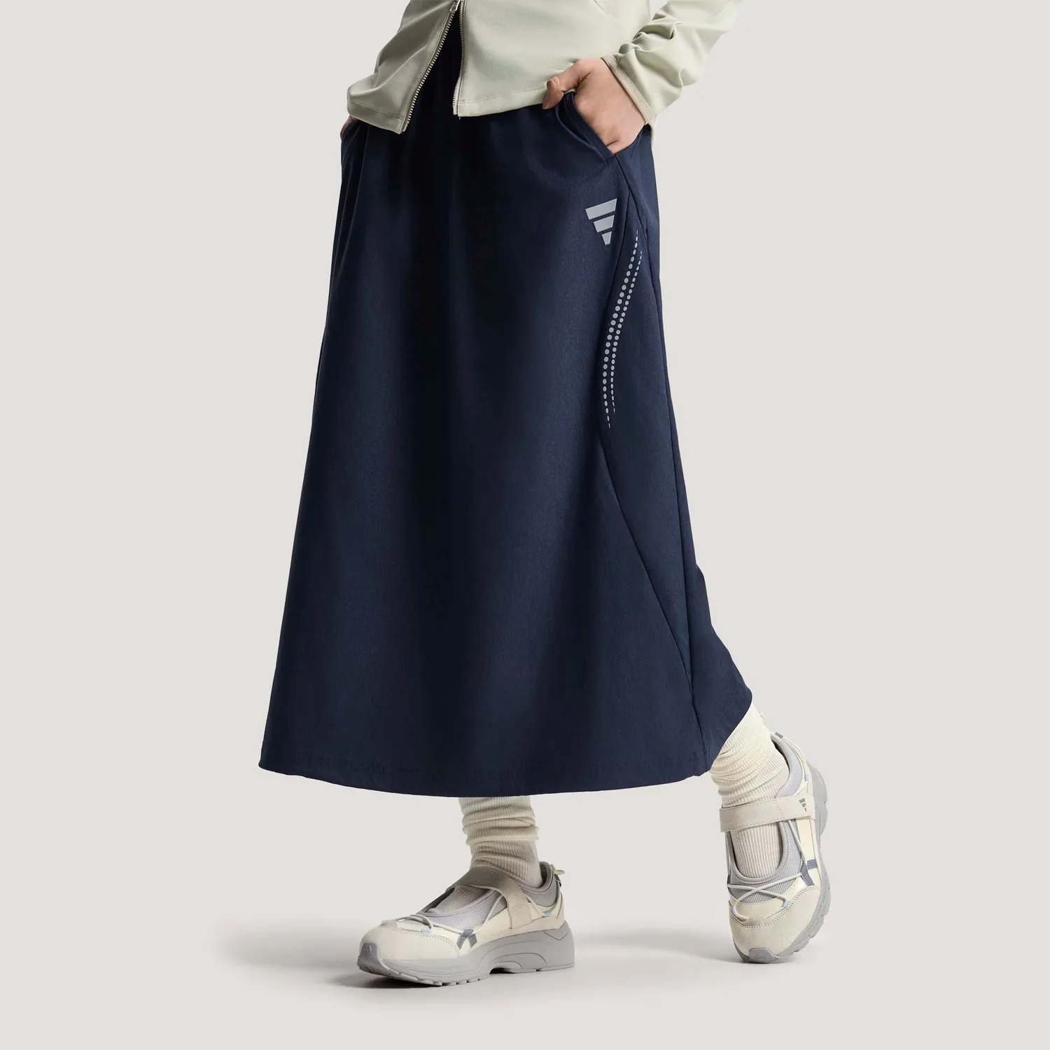 Юбка FUTURE STYLE Casual Long Adidas, legend ink — фото 4