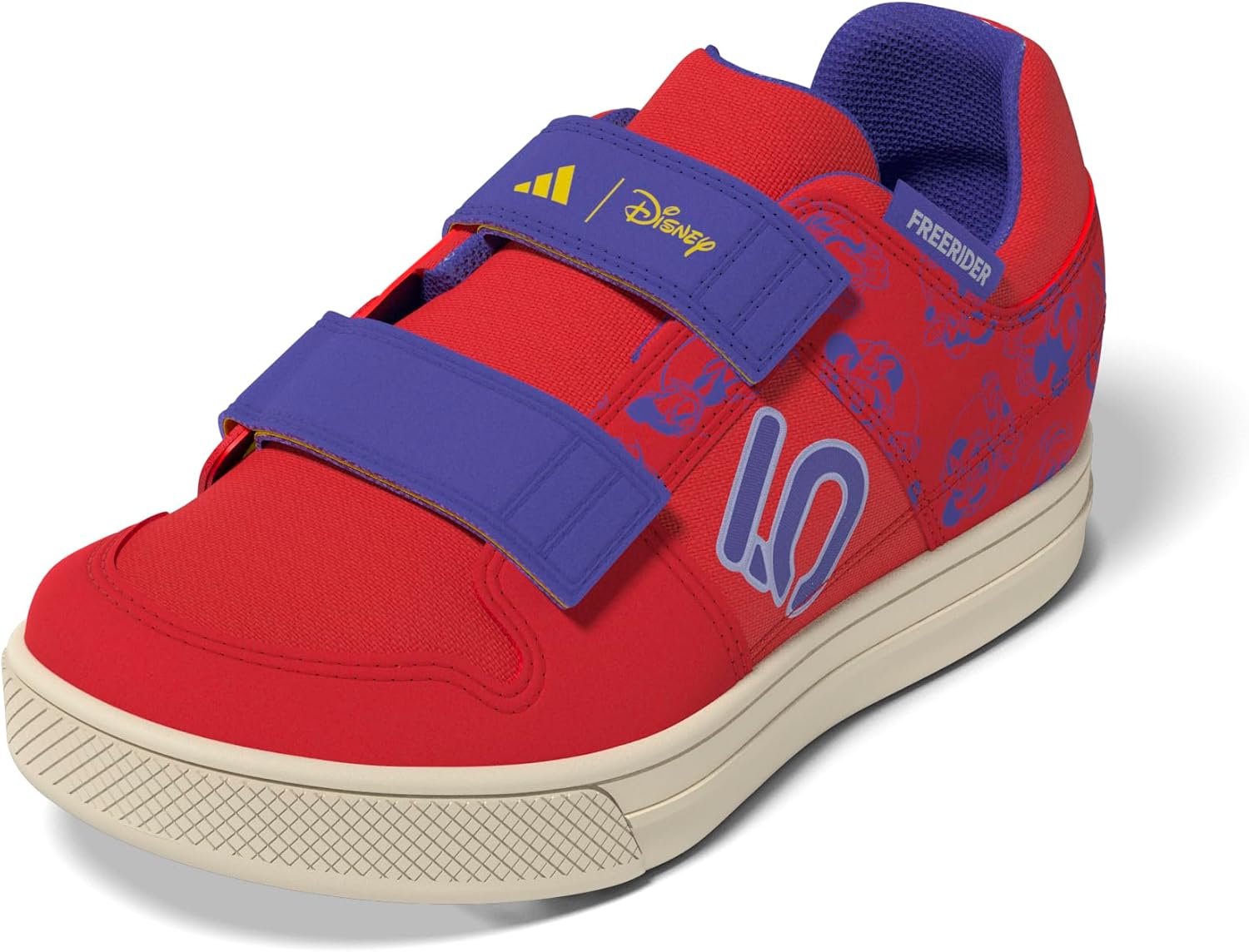 Детские велосипедные туфли Adidas Five Ten X Disney Freerider VCS (для детей младшего и старшего возраста), белый/фиолетовый