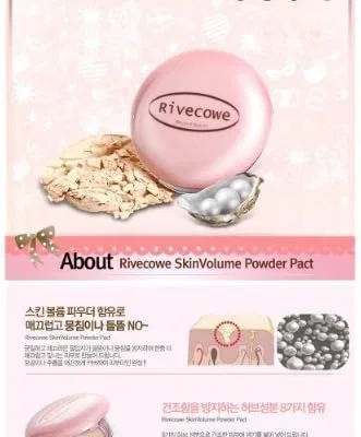 Пудра компактная Skinvolume SPF 30 PA++ Rivecowe 1 шт. №13 Light Beige — фото 3
