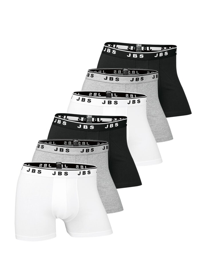 

Трусы JBS Long Short / Pant Organic Cotton, цвет Schwarz/Grau/Weiß