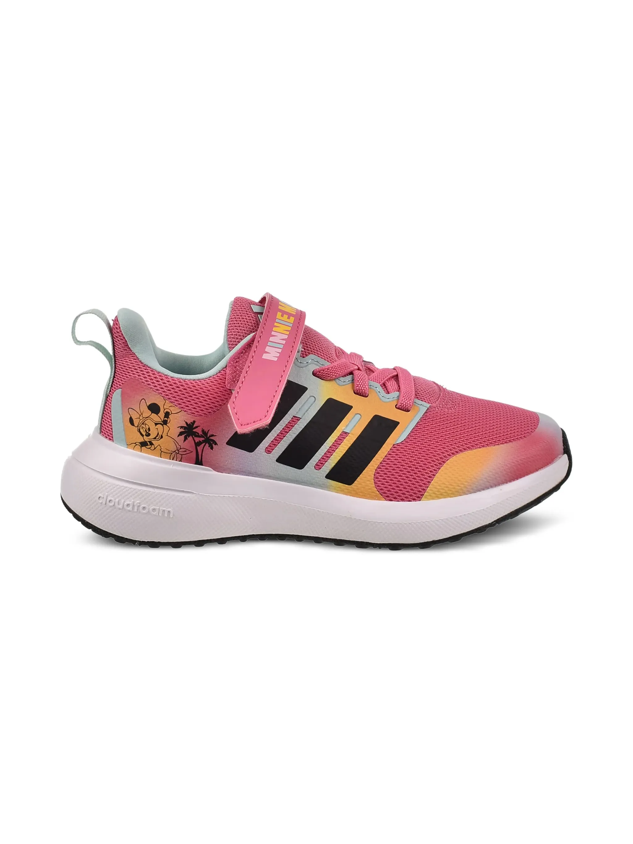 Кроссовки Fortarun Fusion/Core из коллаборации с Disney Adidas Kids, розовый — фото 2