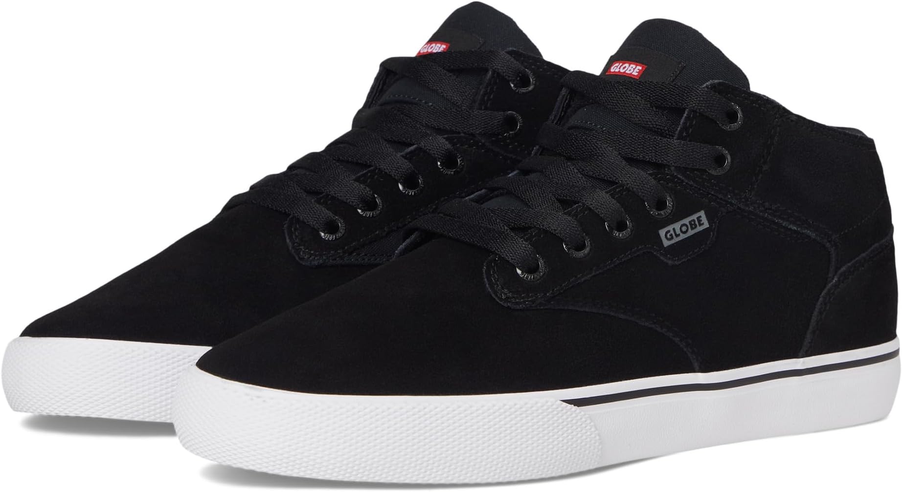 

Кроссовки Globe Motley Mid, цвет Black/White/Gum