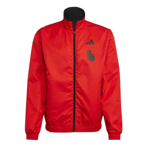 

Куртка adidas World Cup Belgium Reversible Jacket 'Black Red', черный