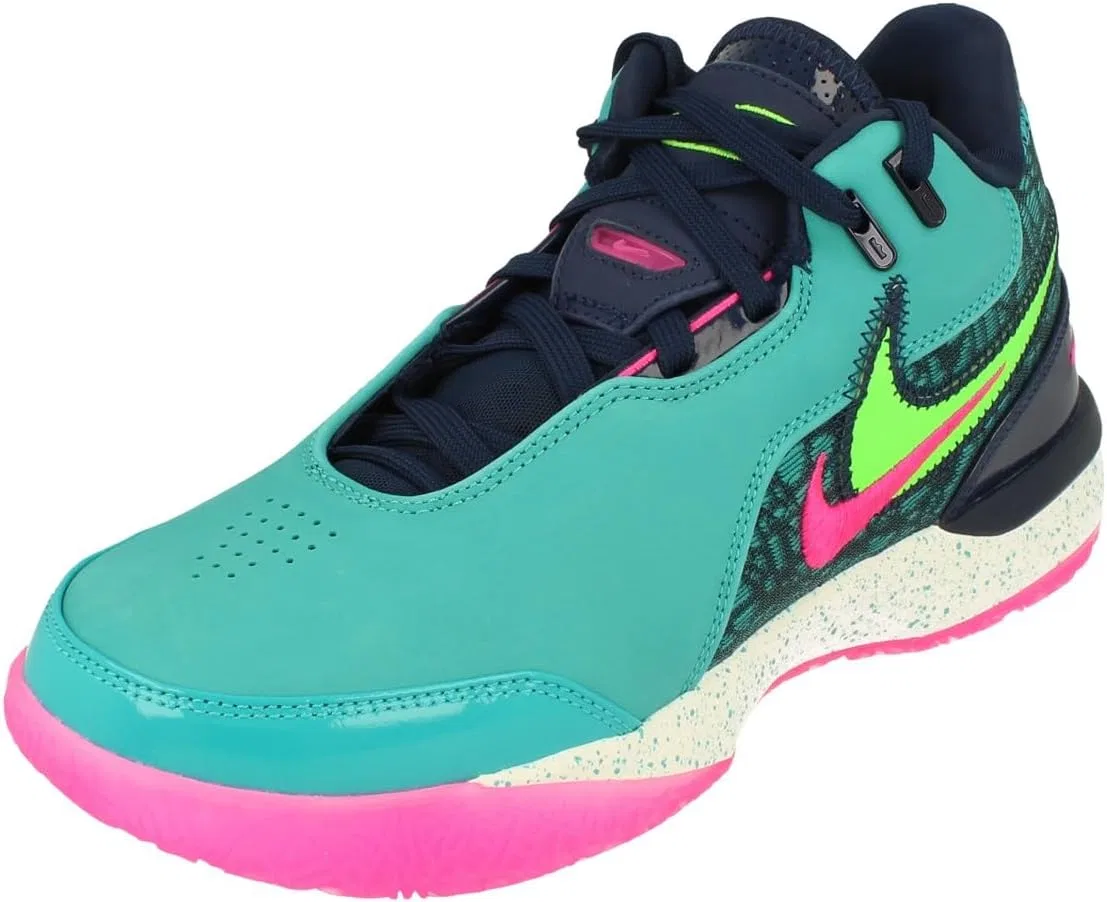 Кроссовки для баскетбола NIKE Zoom Lebron Men's NXXT Gen Ampd Fj1566, Dusty Cactus Green Strike 300