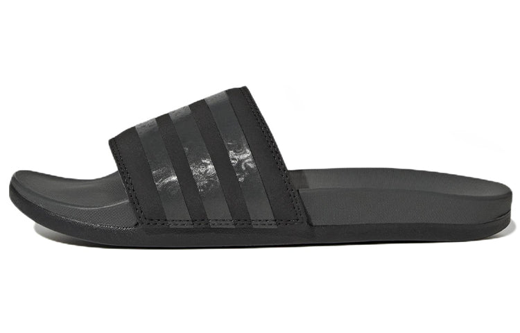 Тапочки (WMNS) adidas Adilette 'Black' GX4303, черный — фото 2