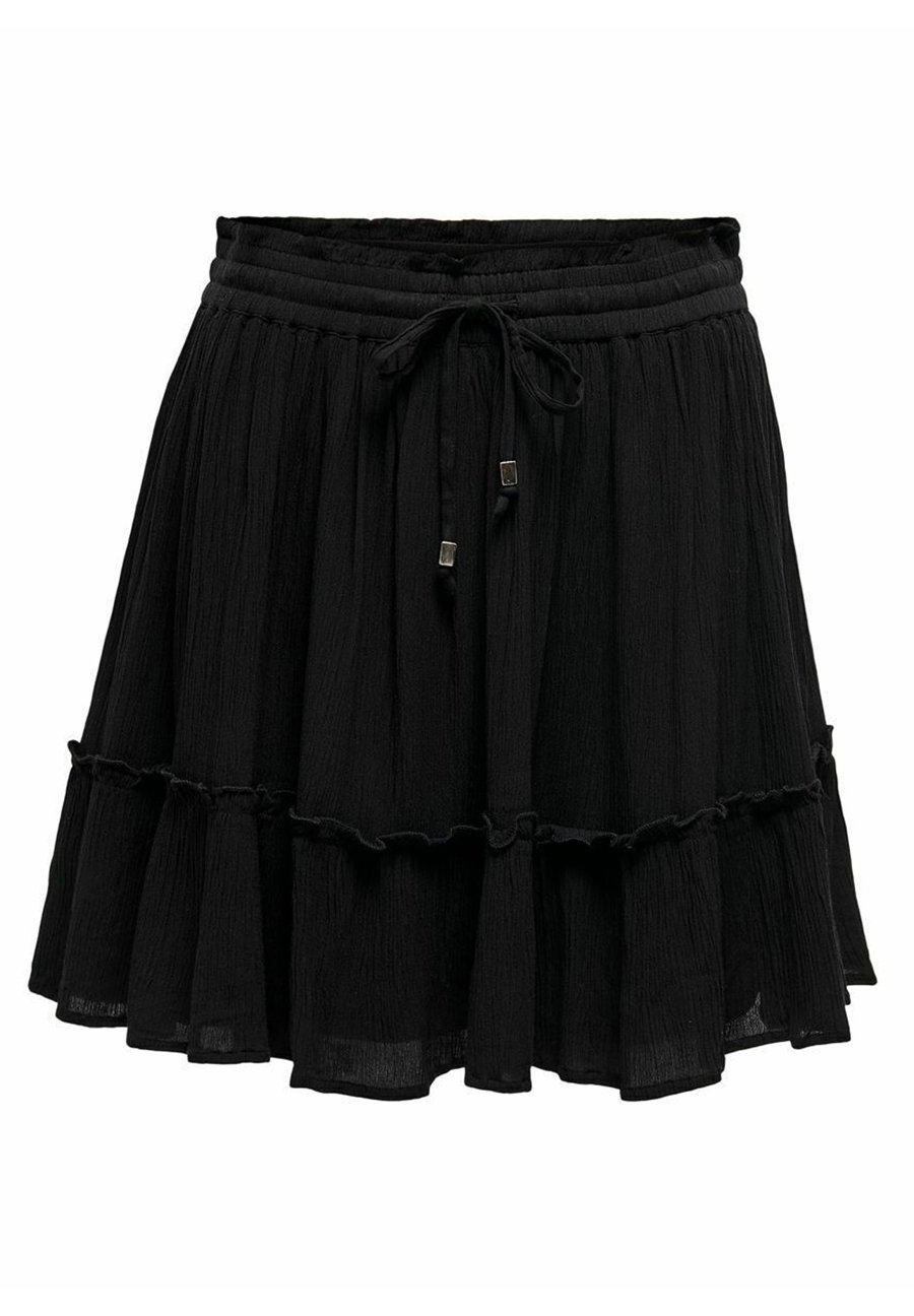 

Юбка А-силуэта KURZER - Mini skirt ONLY, черный