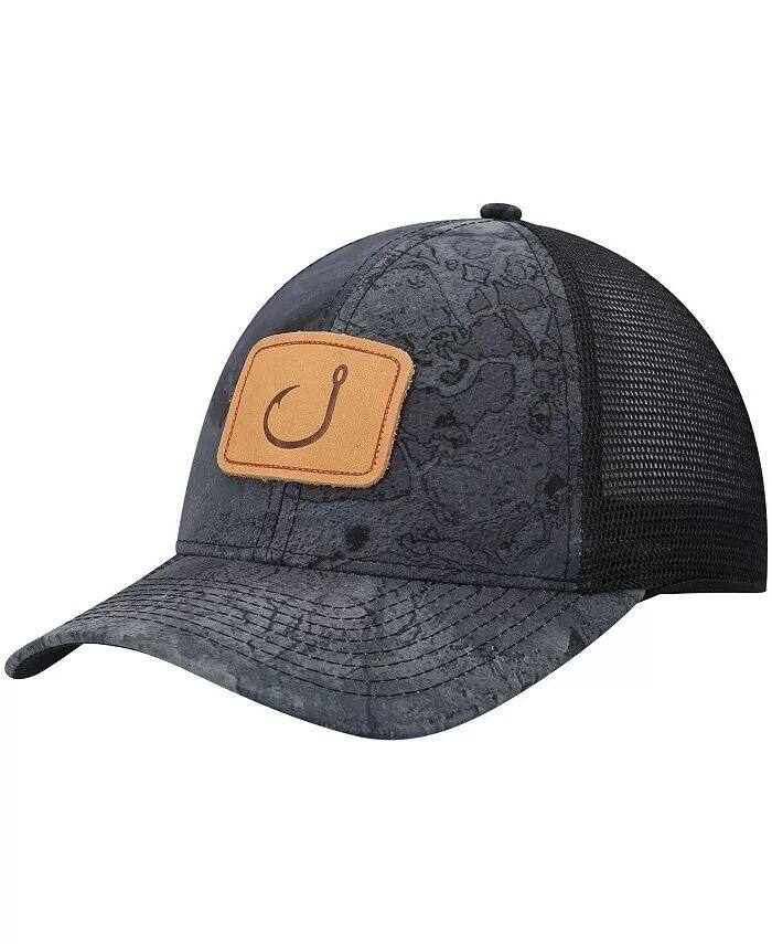 

Мужская кепка Black Fish Camp Trucker AVIDry Snapback, черный