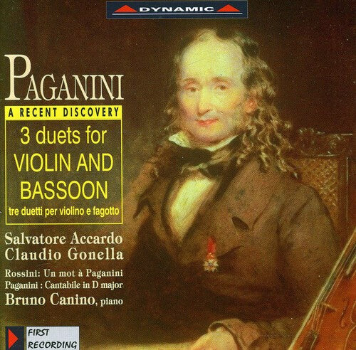

CD диск Paganini / Accardo / Gonella: Duets for Violin & Basson