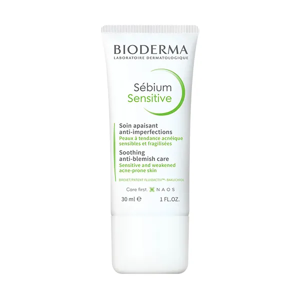 

Лечение кожи, склонной к акне Sébium Sensitive Bioderma, 30 ml