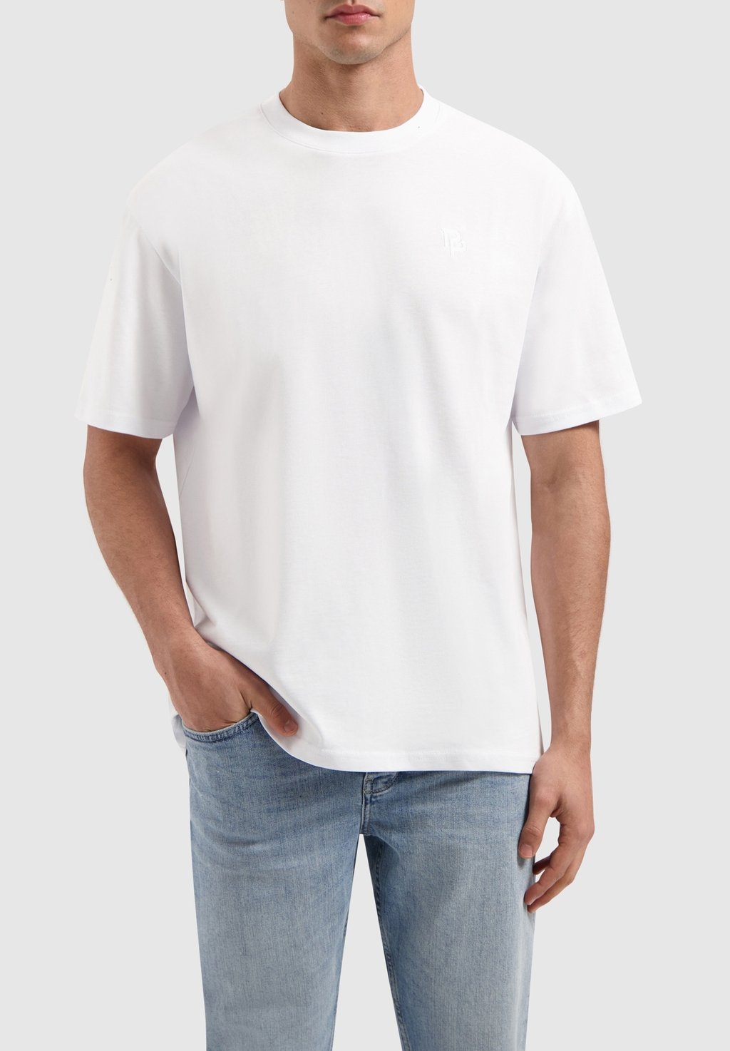 

Базовая футболка LOOSE FIT CREWNECK Pure Path, белый