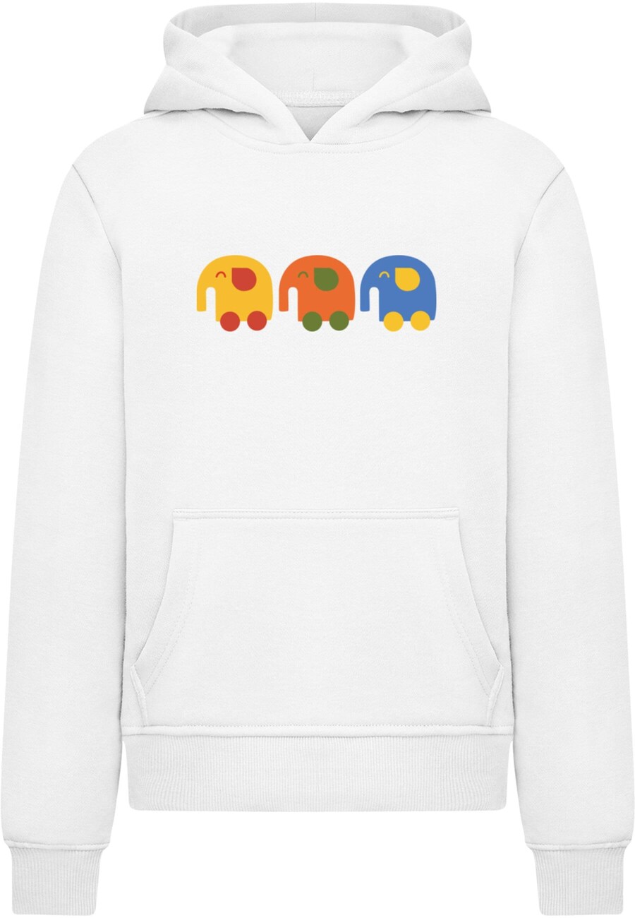 

Толстовка Merchcode Elephants, белый