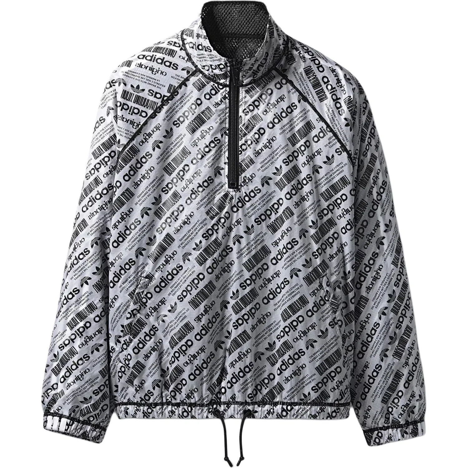 Свитшот x Alexander Wang унисекс Light Gray Adidas Originals