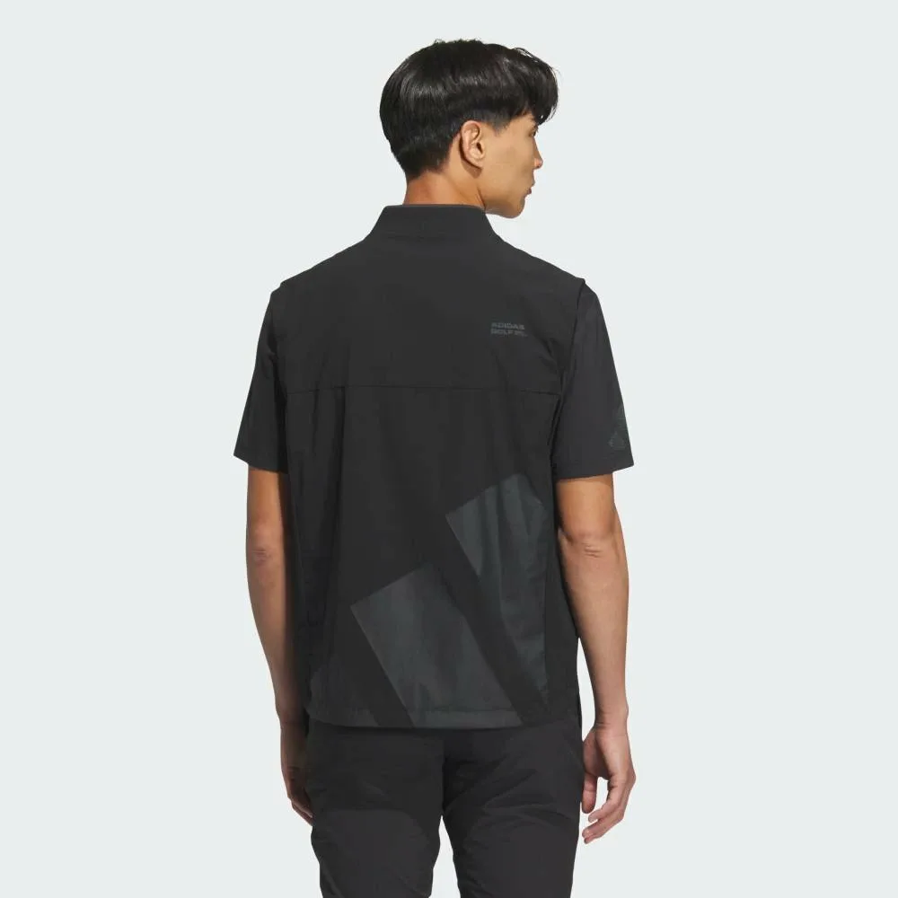 Ветрозащитный жилет для гольфа Adidas, black — фото 2