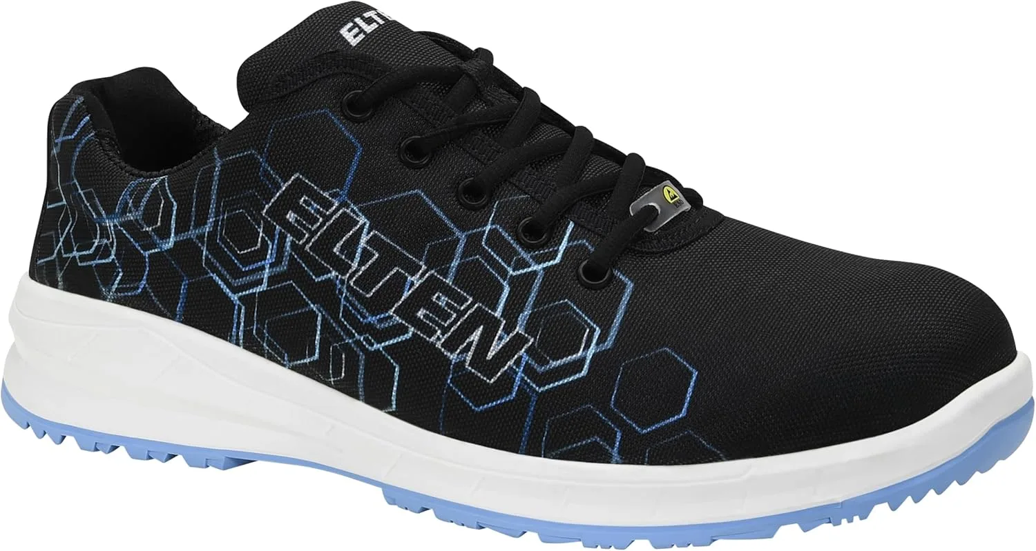 Защитные ботинки ELTEN Marty XXSports Low ESD S3, женские и мужские, текстильные, со стальным защитным носком, легкие, спортивные, черный