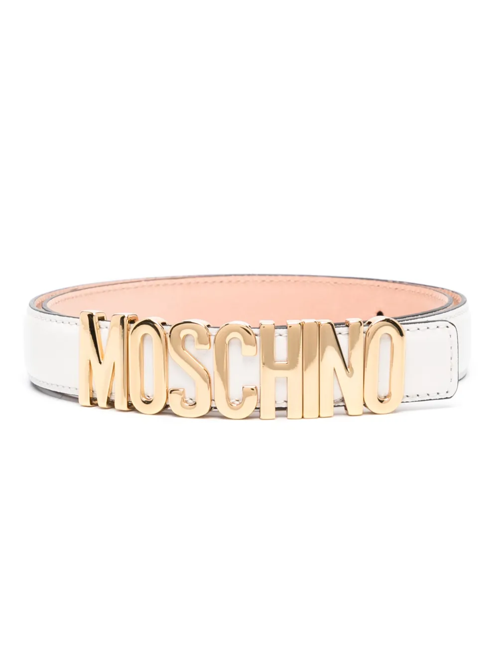 

Ремень с логотипом Moschino, нейтральный