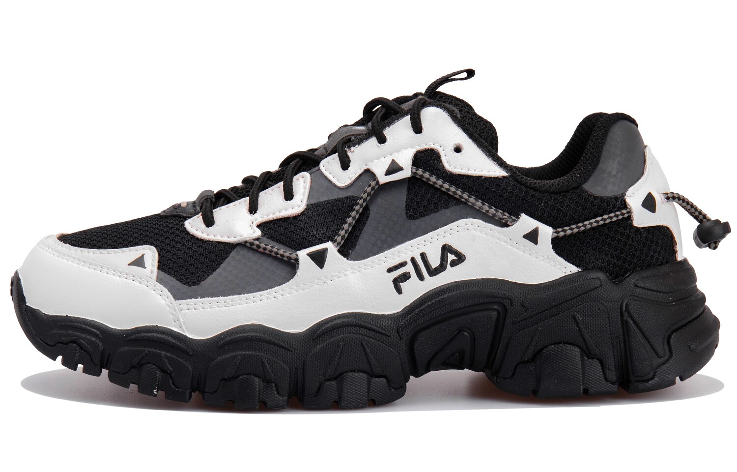 

Кроссовки FILA Cat Claw Lifestyle Shoes Unisex Low-top Black/white, черный/белый