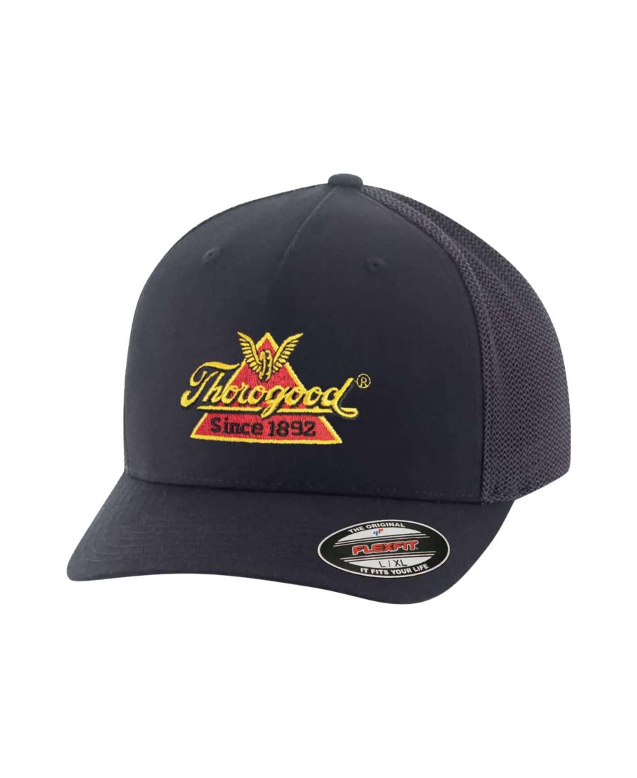 

Мужская классическая кепка Flexfit с логотипом Thorogood, Black