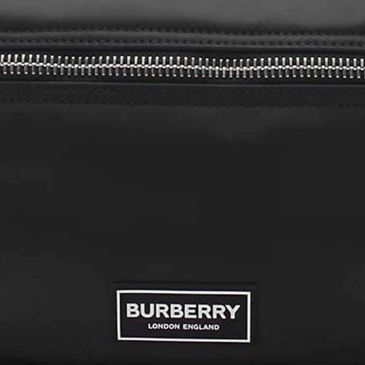 Поясная сумка Burberry из полиамида, унисекс, черная — фото 3