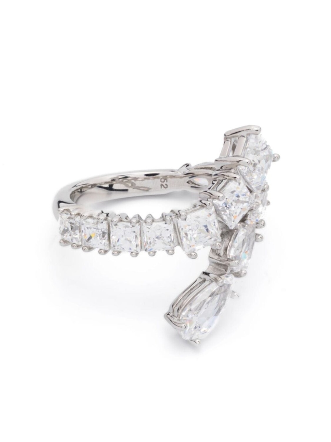 

Кольцо Matrix Swarovski, серебряный