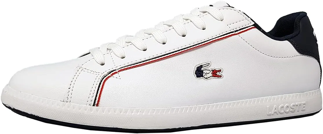 Кроссовки Lacoste Herren Graduate 119 3 SmaSneakers, White Wht Nvy Red 407