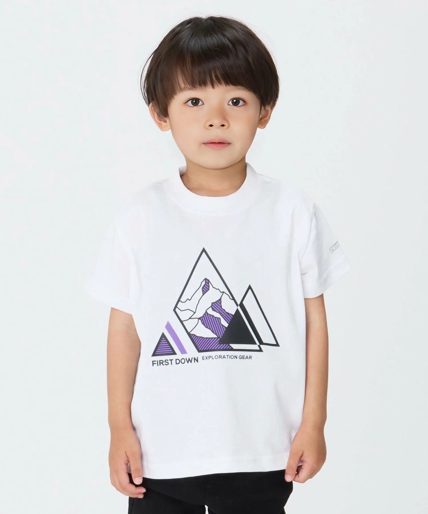 FIRST DOWN: Футболка с принтом (100-150 см) SHIPS Colors, Off white — фото 4