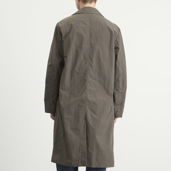 Промытая водоотталкивающая траншея Dries Van Noten, хаки — фото 3