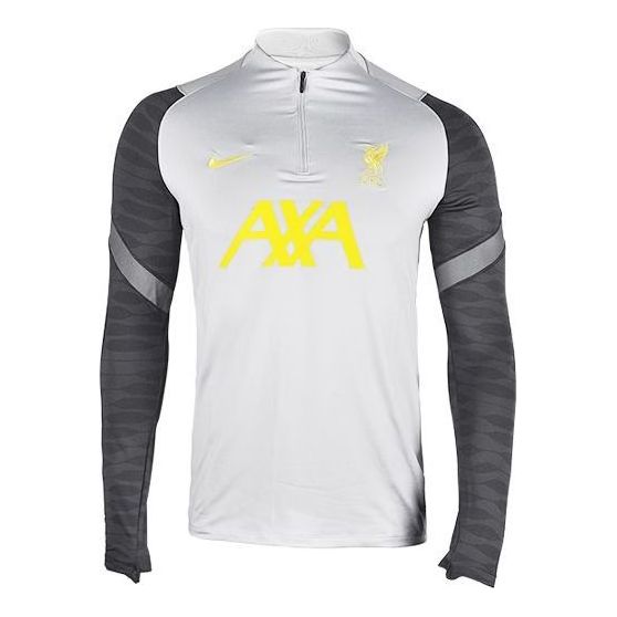 

Спортивный топ Nike Liverpool FC Strike Dri-FIT Soccer Drill Top 'White Grey' DC7771-017, серый