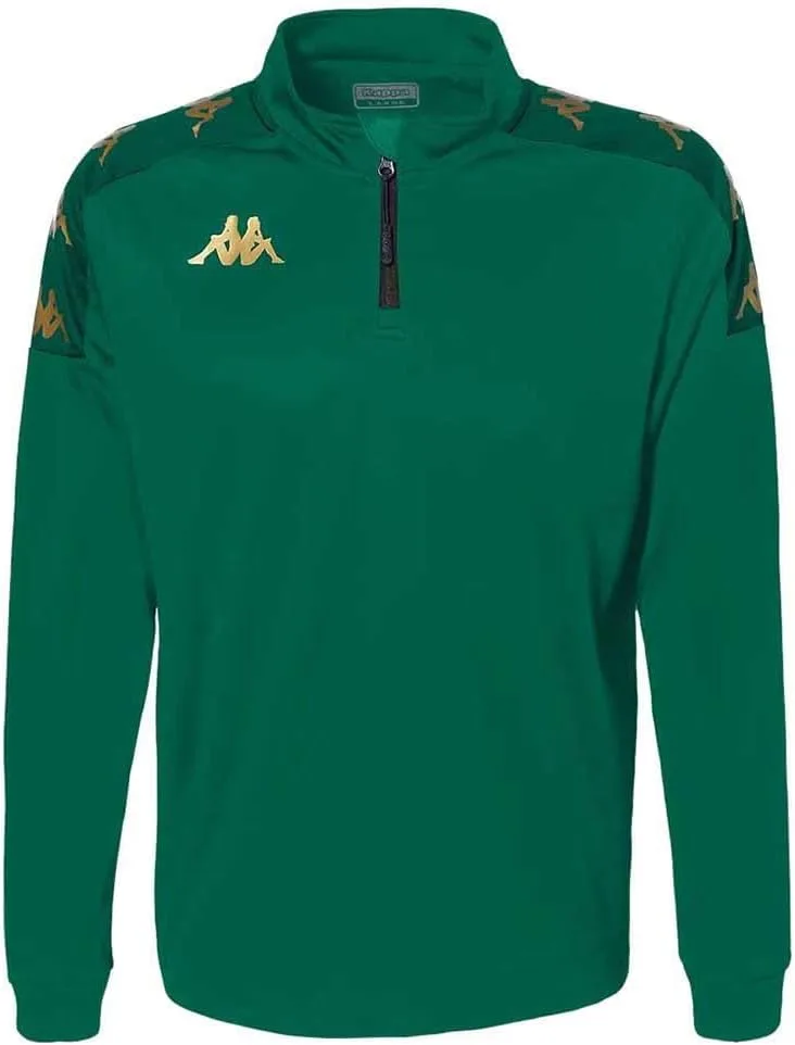 

KAPPA мужской зеленый Slim Fit толстовка на молнии