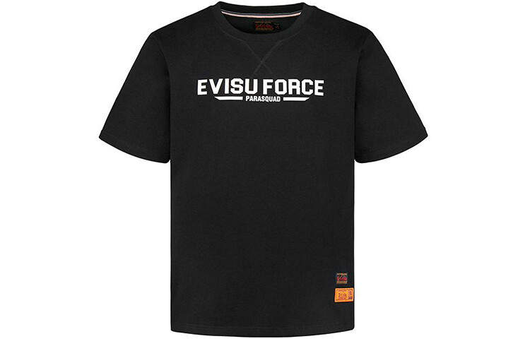 

Футболка мужская черная Evisu, черный