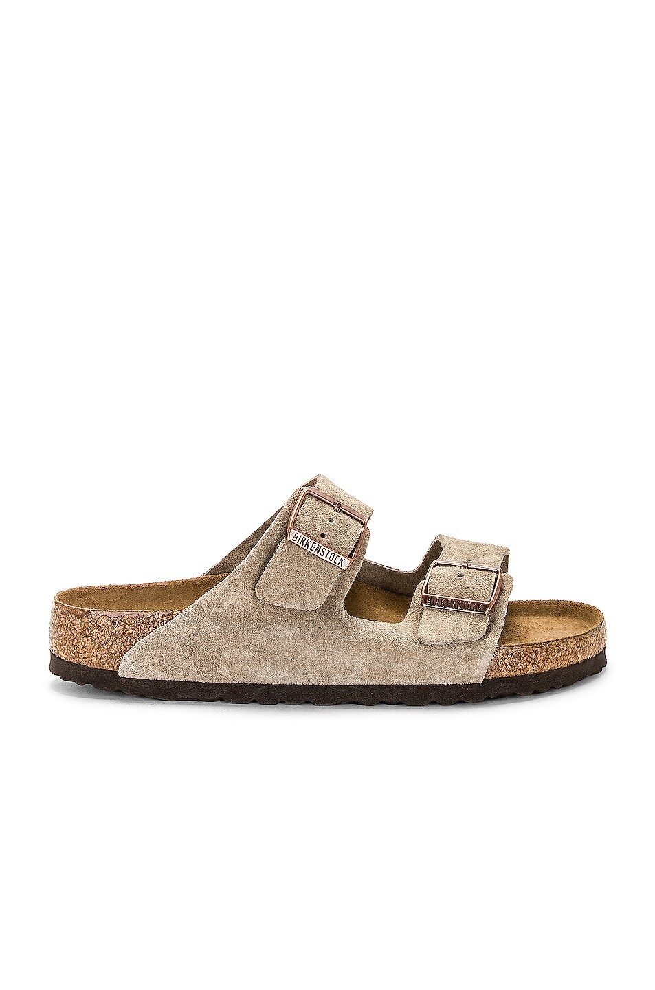 

Шлепанцы мужские Arizona Soft Footbed Birkenstock, серо-коричневый