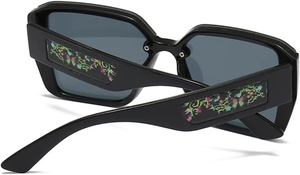 

Солнцезащитные очки с защитой UV400 | Большая оправа, градиентная расцветка | для женщин и мужчин, для занятий спортом на открытом воздухе и вождения LXLHWN, Cyan