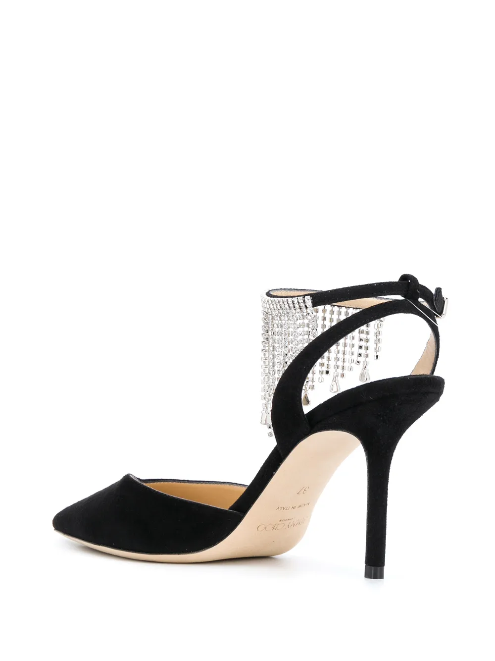 Туфли Birtie 85 JIMMY CHOO, черный — фото 3