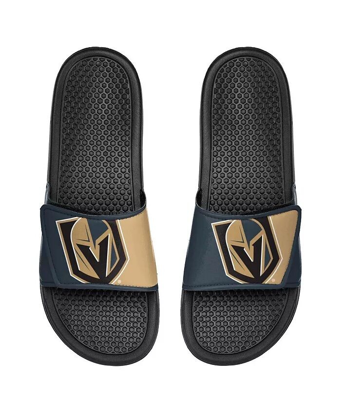 

Сандалии-слайды Vegas Golden Knights Colorblock Big Logo Legacy для мальчиков и девочек FOCO