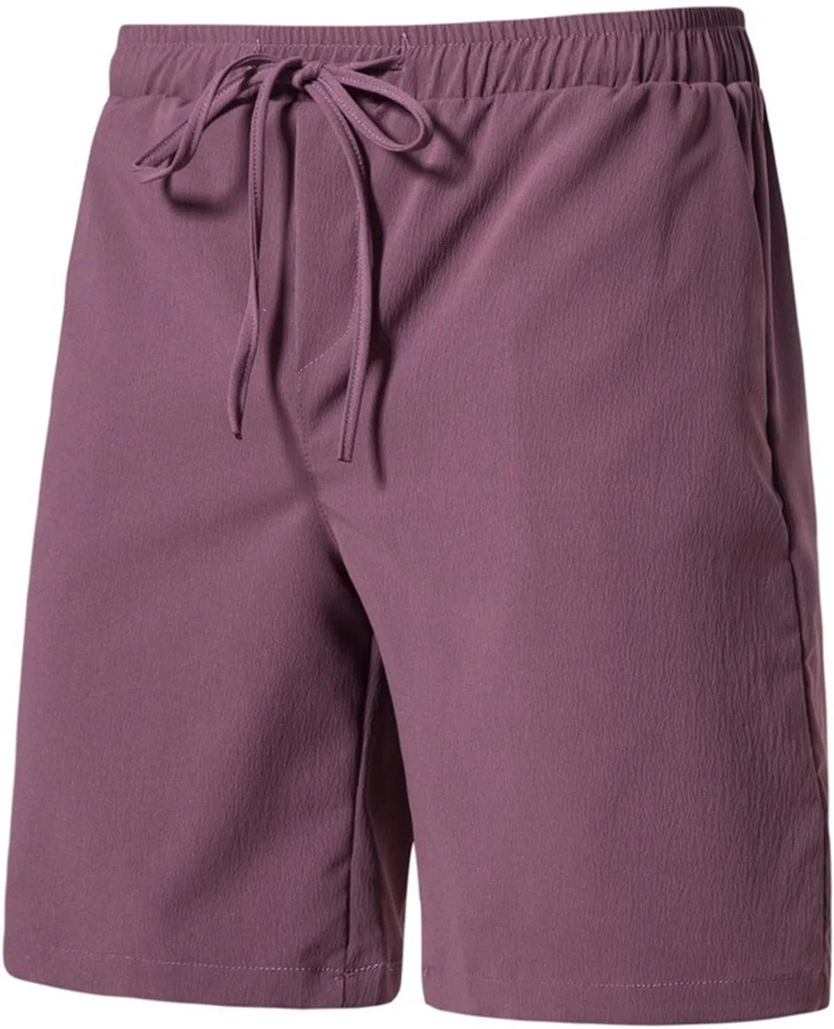 Мужские активные шорты Cotton Linen, красный