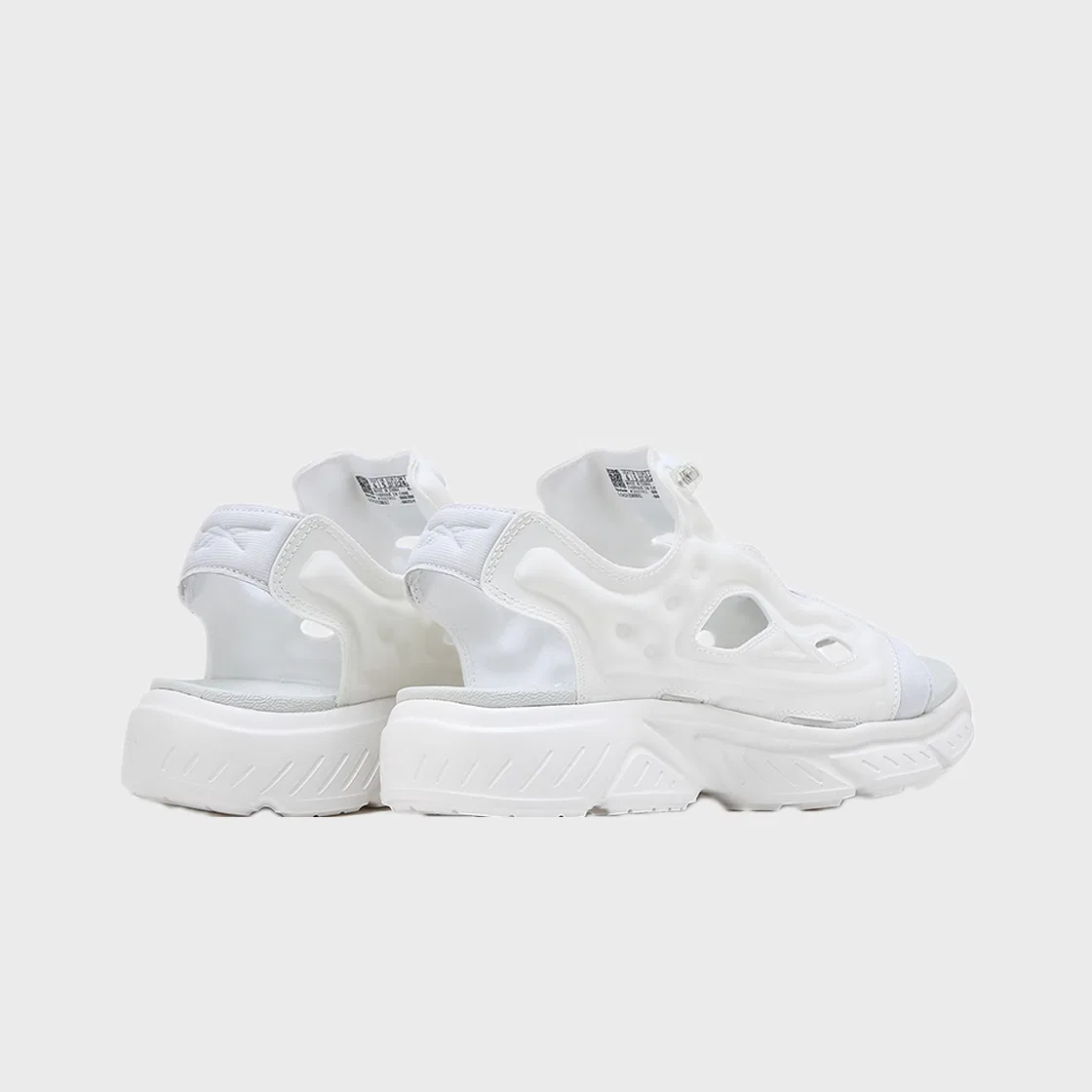 Мужские белые сандалии Instapump Fury от Reebok — фото 4