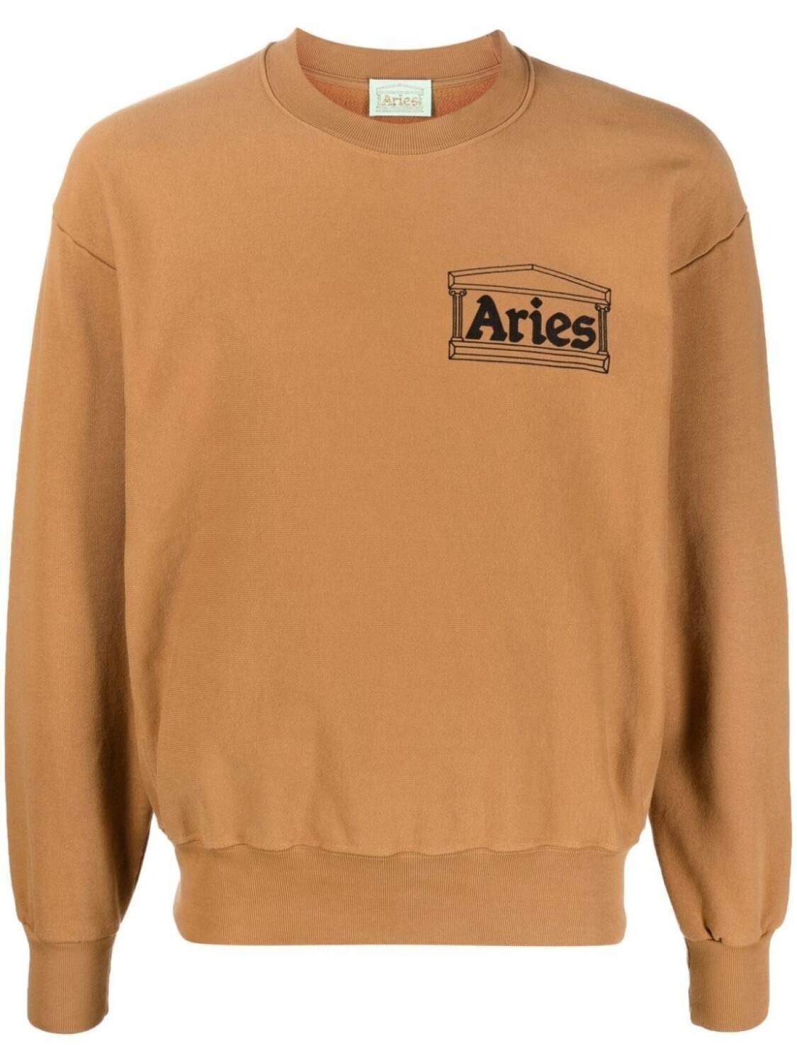 

Aries толстовка с логотипом, коричневый