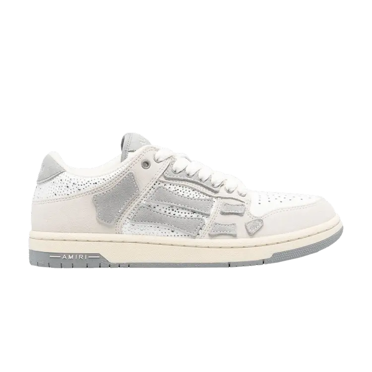 Кроссовки Amiri Amiri Wmns Skel Top Low 'Birch Crystal Suede', кремовый