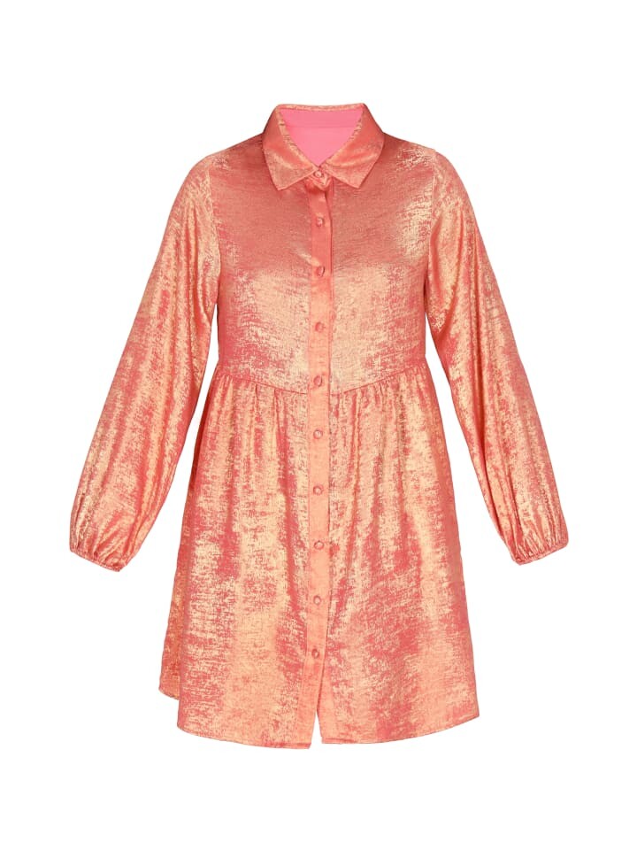 

Платье до колена faina Dress, цвет Pink Metallic