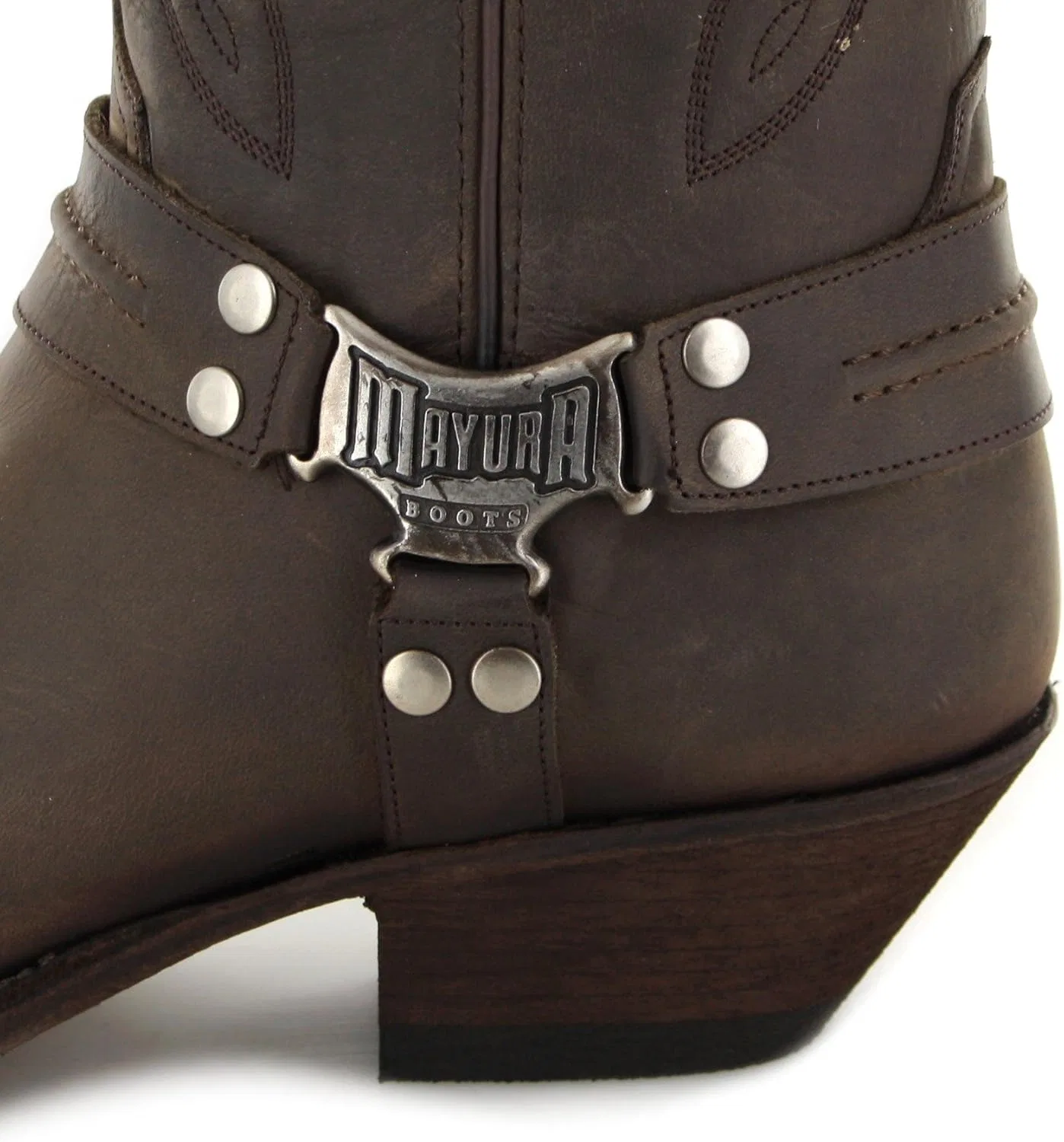 Ковбойские ботинки Mayura Boots Motta Brown в западном стиле — фото 4