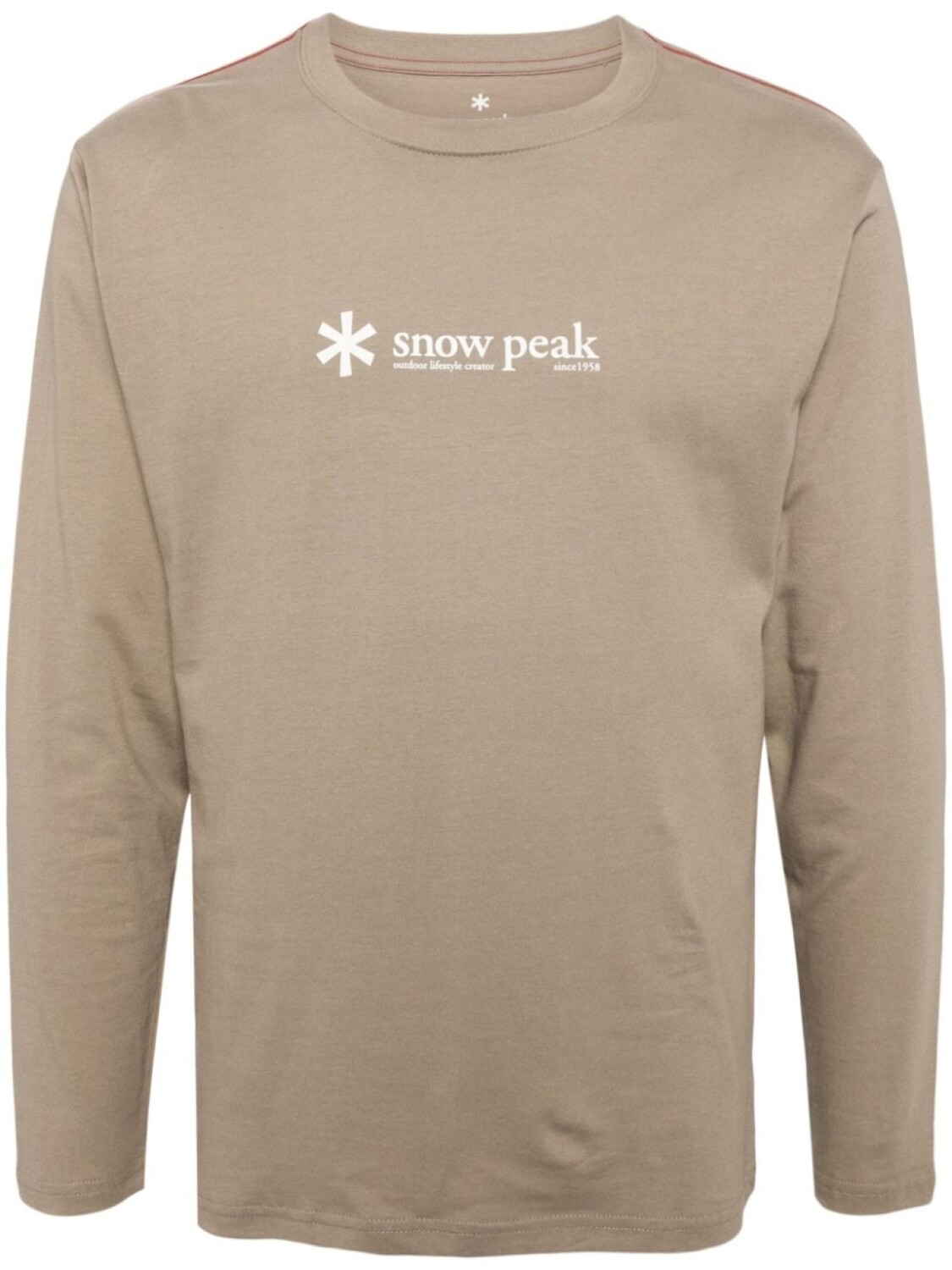 

Футболка с логотипом Snow Peak, нейтральный цвет