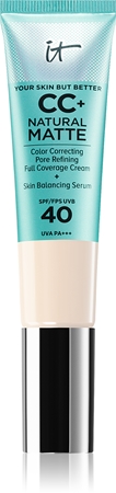 

Матирующий праймер spf 40 IT Cosmetics Your Skin But Better CC+ Natural Matte, dla kobiet Fair Ivory 32 ml