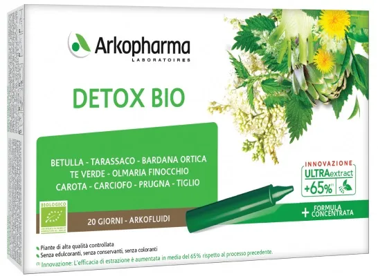 

Детокс-очищение Arkopharma Detox Bio, 20 флаконов