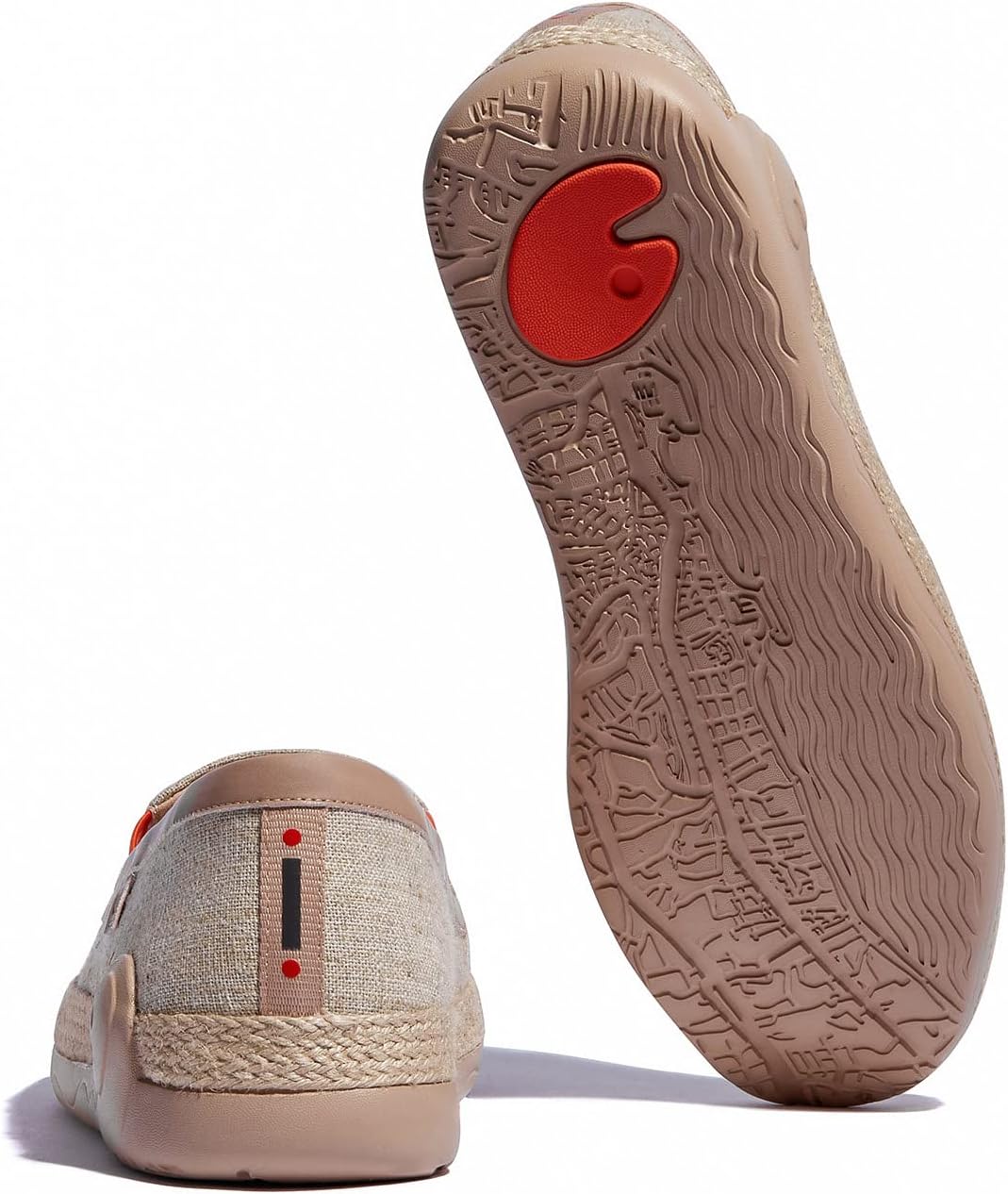 Мужские эспадрильи UIN Slip Ons- легкие прогулочные повседневные лоферы, удобные, с ручной росписью, серия Marbella, хаки — фото 3