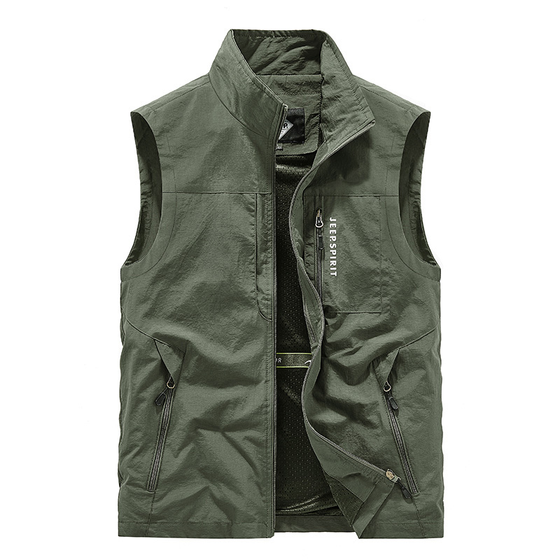 

JEEP SPIRIT Мужская жилетка, Army Green