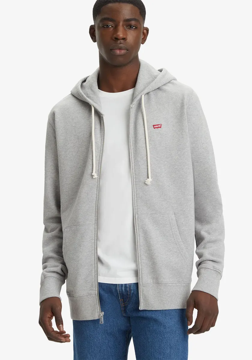 

Толстовка Levi's с капюшоном "НОВАЯ ОРИГИНАЛЬНАЯ МОЛНИЯ", цвет Mid Tone Grey Heather