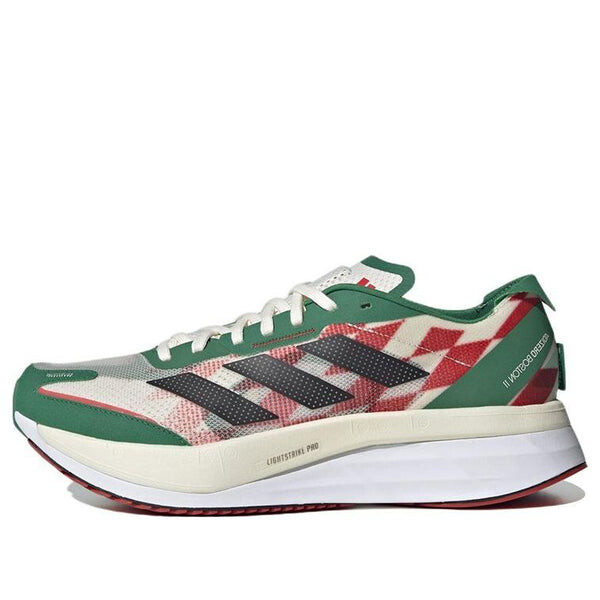 

Кроссовки adizero boston 11 running shoes 'refuel' Adidas, белый