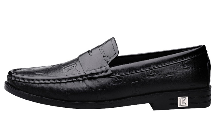 Лоферы Unisex Low Top Черные/Коричневые CKVUSAMG