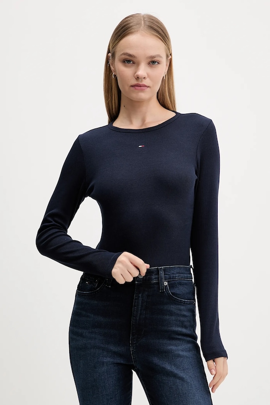 

Комплект из 2-х футболок с длинным рукавом Tommy Jeans, темно-синий