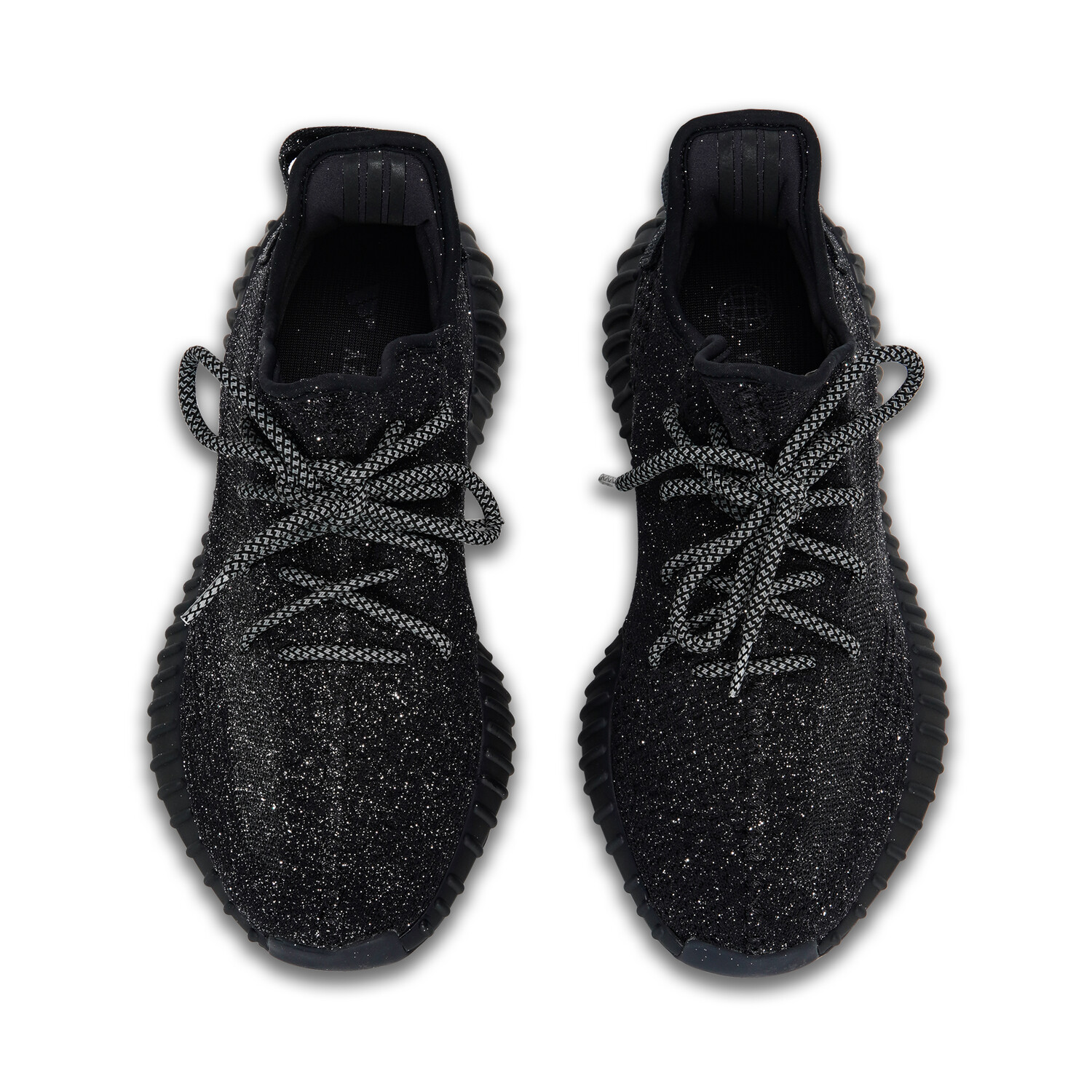 Кроссовки adidas originals Yeezy Boost 350 V2 Lifestyle Shoes Unisex Low-top Black, черный — фото 4